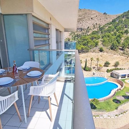 Apartamento soleado con terraza privada Benidorm Esterno foto