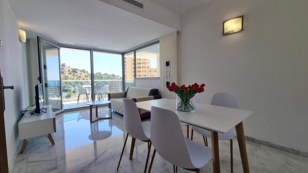 Apartamento soleado con terraza privada Benidorm Esterno foto